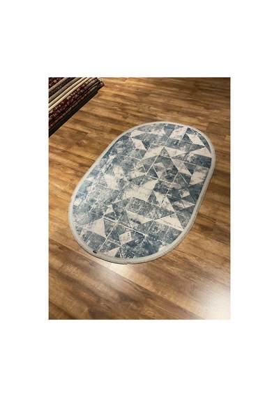 Lootus L004b Krem-mavi Halı