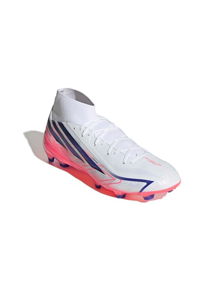 Adidas F50 Hyperfast League Mıd Fg Erkek Çim Zemin Kramponu Ih7090 Beyaz