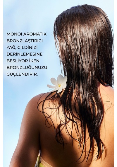 Cildin Besleyici Ve Nemlendirici Bronzlaştırıcı Aromatik Yağ 125 Ml
