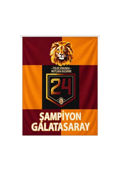 Galatasaray Şampiyonluk Bayrağı 155 200 Diğer