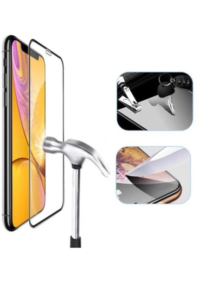 Apple Uyumlu iPhone 14 Pro Max  9d Tam Kaplayan Parmak Izi Bırakmayan Ekran Koruyucu Film
