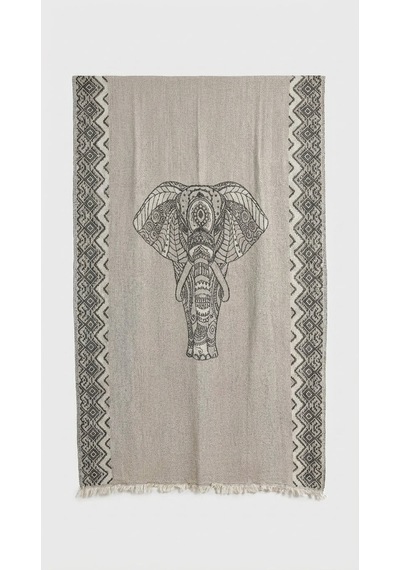 Grey Elephant Peştemal Çok Renkli