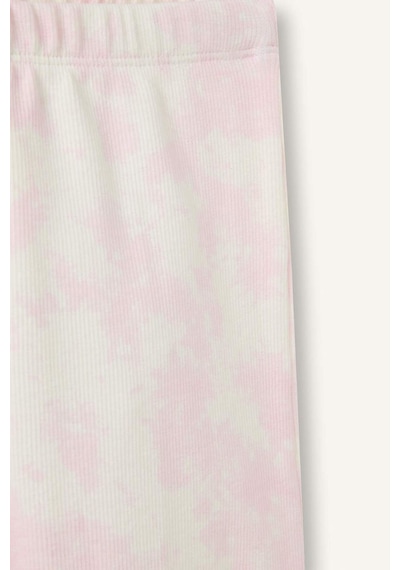 Defacto Wıde Leg Batik Fitilli Kaşkorse Pantolon Kız Bebek H0681a526sppn171 Pembe-pn171