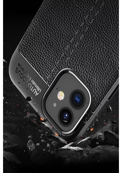 Newface Apple iPhone Uyumlu 12 Mini Kılıf Auto Focus Kapak - Kırmızı