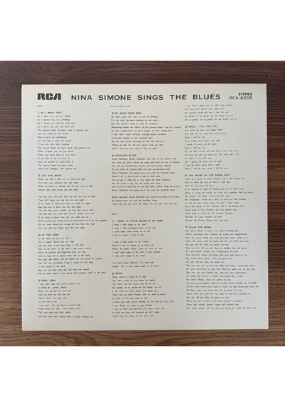 Nina Simone Nina Simone Sings The Blues