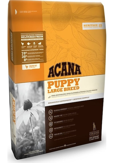 Acana Heritage Puppy Large Breed Büyük Irk Tahılsız Yavru Köpek Maması 11.4 KG