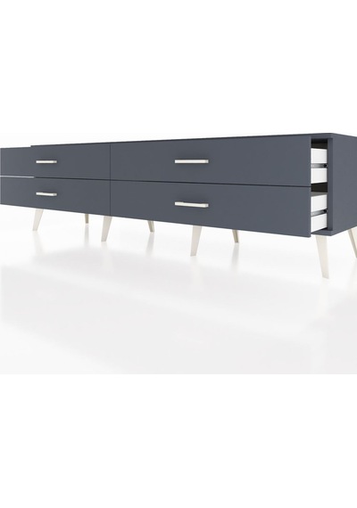 Hyperion Tv Ünitesi 4 Çekmeceli 176x44x51 Antrasit-antrasit/antrasit Antrasıt/antrasıt Hyperion Tv Ünitesi 4 Çekmeceli 176x44x51 Antrasit-antrasit/antrasit Antrasıt/antrasıt
