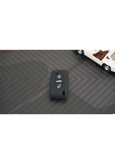 Citroen C4 C5 C6 C8 Citroen Logolu 1.Kalite Silikon Anahtar Kılıf