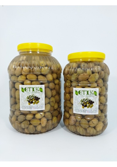 Etik Yerli Ürünler Domat Cinsi Kırma Tatlanmış Zeytin 5 KG + 3 KG