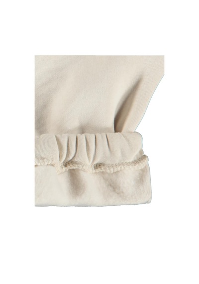 Civil Baby Tavşan Velsoft Aplike Garnili 6-18 Ay Takım - Bej Taş Rengi