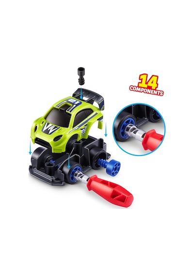 1 Adet - Mini Brands Make A Racer Araba Sürpriz Paket - 1 Adet