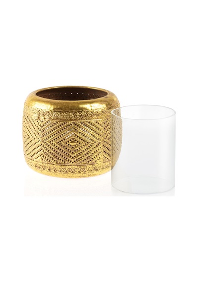 Madame Coco Dıodore Büyük Mumluk Muml000000000314x14x11 Cm-gold