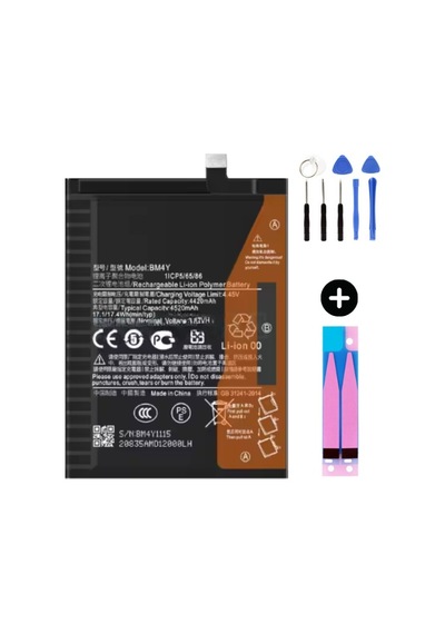 Xiaomi Pocophone Poco F3 Bm4y Uyumlu A Kalite Batarya Pil + Montaj Seti