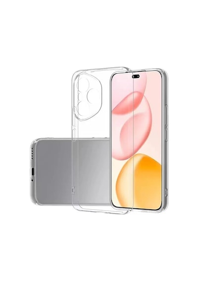 Honor 400 Pro Kılıf Zore Süper Silikon Kapak Şeffaf