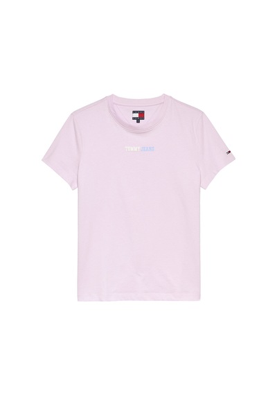 Tommy Jeans Kadın Tişört Dw0dw22277 Pembe