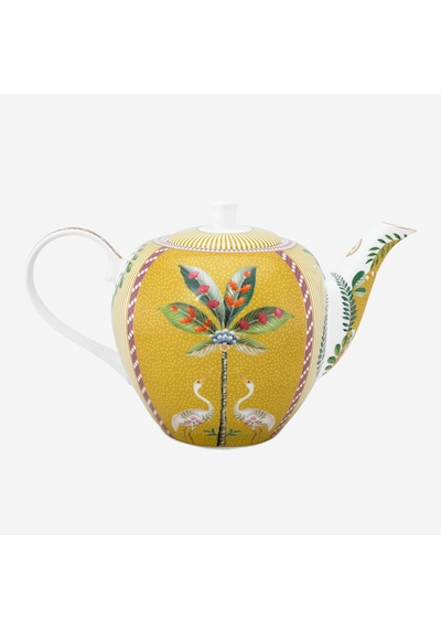 Sarı Porselen Demlik 1600 Ml