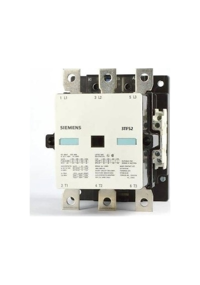 Siemens 3TF52 22-0AP0 90Kw 220Vac Kontaktör