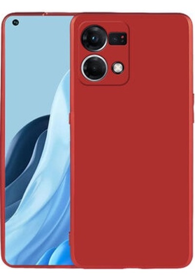 Nihcase Oppo Reno 7 4g Kılıf Matte Premier Silikon Kapak
