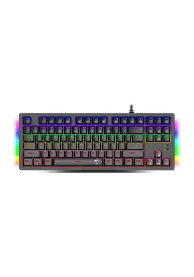 T-dagger Balı, T-tgk311-bl, Usb Kablolu, Türkçe Q, Rainbow Backlight, Blue Mekanik Switch, 87 Tuşlu, Gaming Klavye Diğer