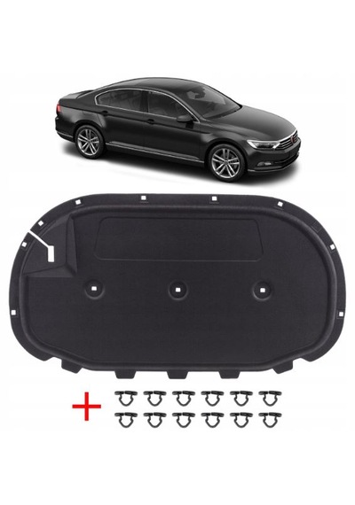 Passat B8 Kaput Izolasyonu Keçesi Klipsli 3g0863831a 2015-2018