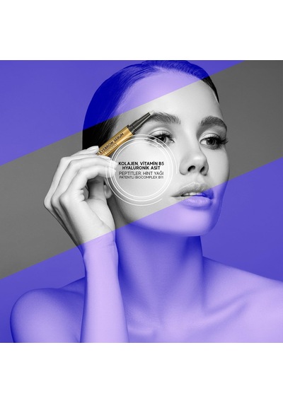 Lexroo Kaş Ve Kirpik Serumu Biocomplex B11, Hyaluronik Asit, Hint Yağı Ve Peptit İçerikli - 10 Ml