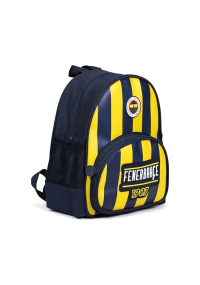Fenerbahçe Lisanslı Çubuklu Anaokulu Çantası Karışık Renkli