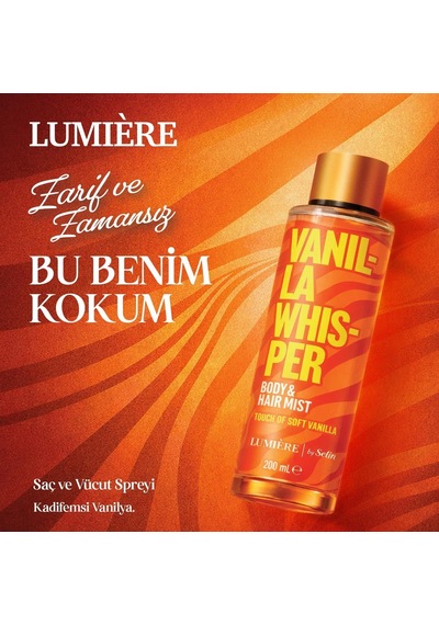 Lumière Vanilla Whisper Vücut Spreyi 200ml