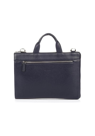 Hakiki Deri Lacivert Unisex Evrak Çantası 1765.g.24-132203 Siyah