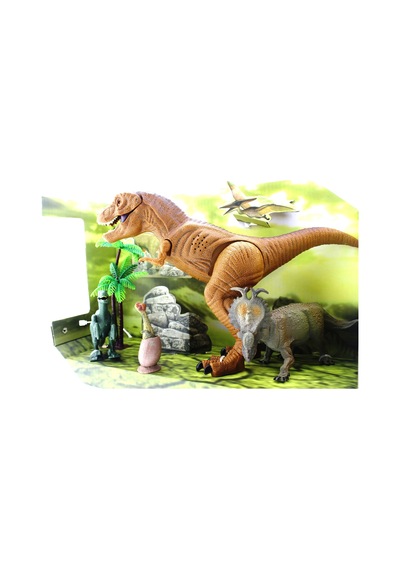 4Lü Sesli Dinozor Oyun  Seti
