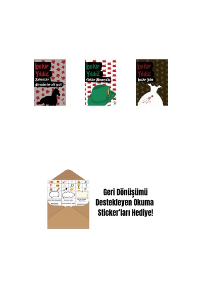 Sahipsizler - Dünyadan Bir Atlı Geçti + Türkler Almanya'da + Bozkır Gelini + Okuma Sticker'ları