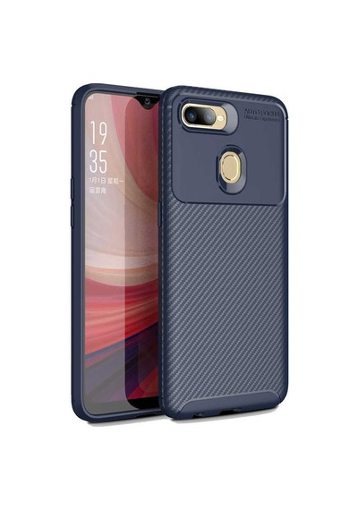 Lexroo Oppo A12 Kılıf Negro Silikon Kılıf - Kahverengi