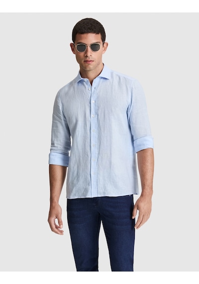 Pierre Cardin Erkek Açık Mavi Gömlek Desenli 50320945-vr003