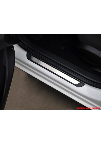 S-Dizayn Hyundai i30 Krom Kapı Eşik Koruması Krom Line 2007-2012 4 Parça