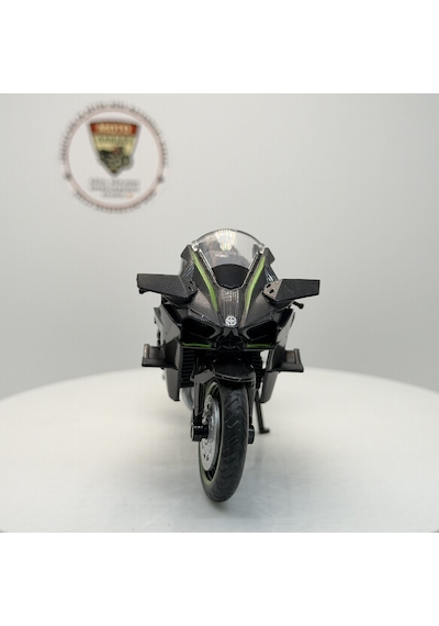 Kawasaki Ninja H2r - 1:18 Ölçek 12cm Kutulu Diecast Model