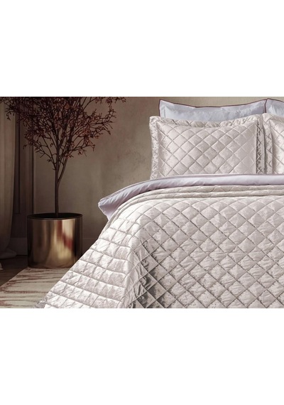 Doqu Home Luxury Yatak Örtüsü Imperial Çift Kişilik - Bej