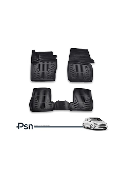 Ford Focus 3-3.5 2011-2018 Ile Uyumlu - Araca Özel Paspas