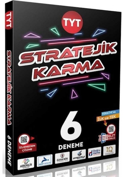 TYT Starejik Karma Deneme 6'lı -  PRF Paraf Yayınları