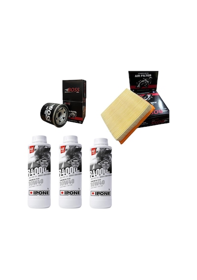 Cf Moto Sr 450 Ipone R4000 Rs 10w40 Boss Filtre Bakım Seti