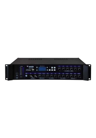 Westa Wm-2120u 120w 100v 6-bölgeli Mikser Amfi