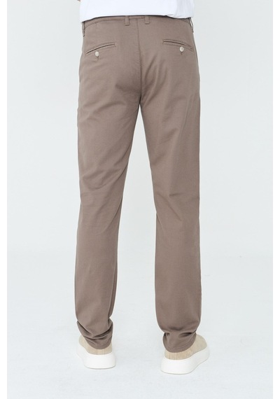 Vizon Regular Fit Erkek Chino Pantolon VİZON