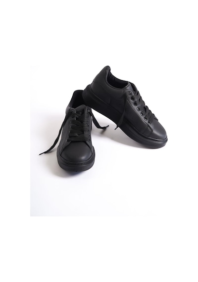Mubiano Mbmcq1000-ss Erkek Kalın Taban Siyah/siyah Sneaker & Spor Ayakkabı Siyah/siyah