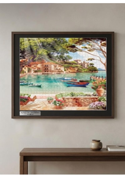 Yamaç Evleri Ve Güne Merhaba İkili Set - 1000 + 500 Parça İkili Puzzle Seti
