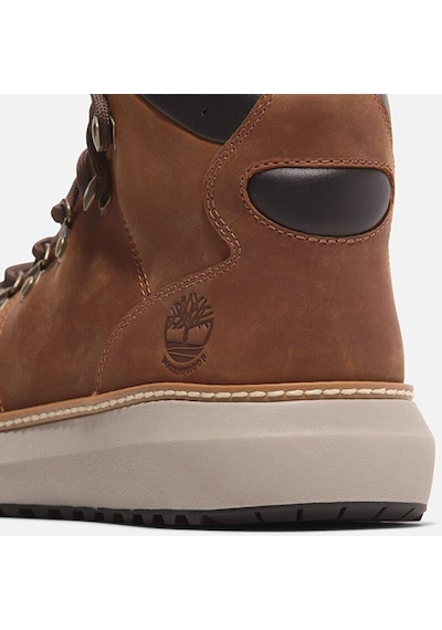Timberland Hudson Road Mid Lace Up Waterproof Chukk Erkek Bot-31935 Kahverengi