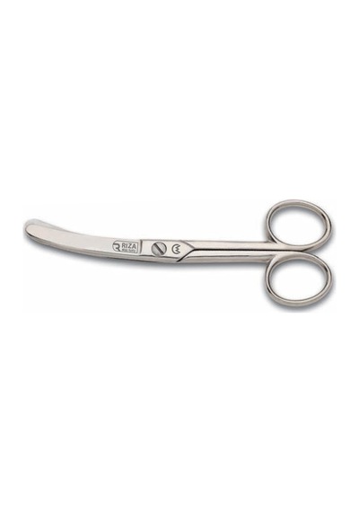 Rıza M-159 Eğri Manifatura Makası No: 5 İnç / 12,70 Cm - Nikel Kaplama