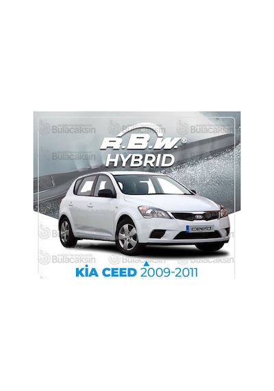 Rbw Hybrid Kia Ceed 2009 - 2011 Ön Silecek Takımı - Hibrit