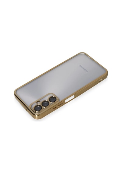 Newface - 276 - Samsung Galaxy Uyumlu A05s Kılıf Razer Lensli Silikon - Csmo-tex - - Gold