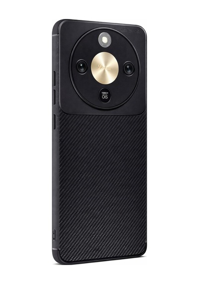 Huawei Honor Magic 8 Lite Karbon Silikon Case Kapak Siyah