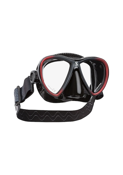 Scubapro Synergy Twin Dalış Maskesi Siyah/kırmızı Siyah - Kırmızı