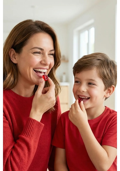 Dynavit Gummies Iron 60 Çiğnenebilir Form - Aile Boyu Kullanım Demir - Enerji