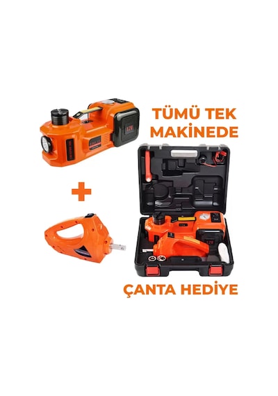 Powerlift 5 Ton 12v Kiriko Ve Bijon Sökme Seti